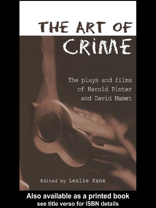 The Art of Crime by Leslie Kane