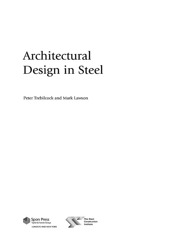 Architectural Design in Steel by Mark Lawson, Peter Trebilcock