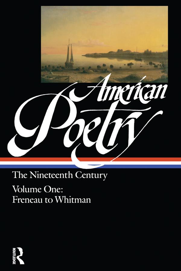 American Poetry: The Nineteenth Century by John Hollander