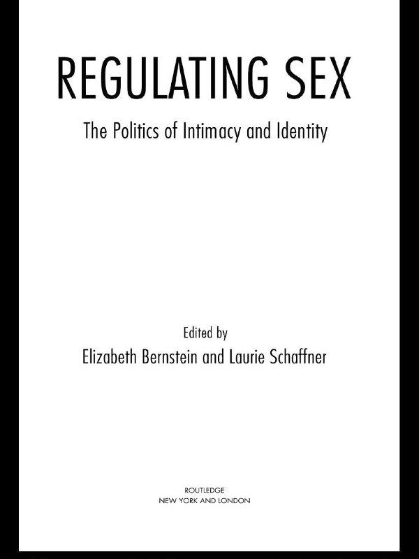 Regulating Sex
