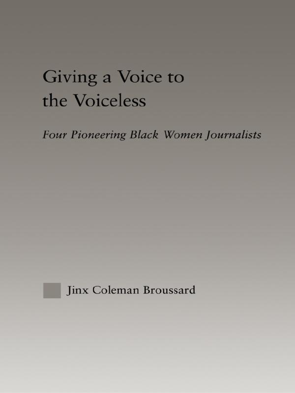 Giving a Voice to the Voiceless by Jinx Coleman Broussard