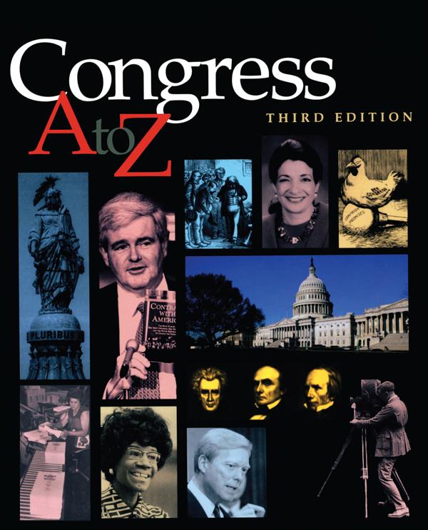 Congress A-Z by Staff of Congressional Quarterly