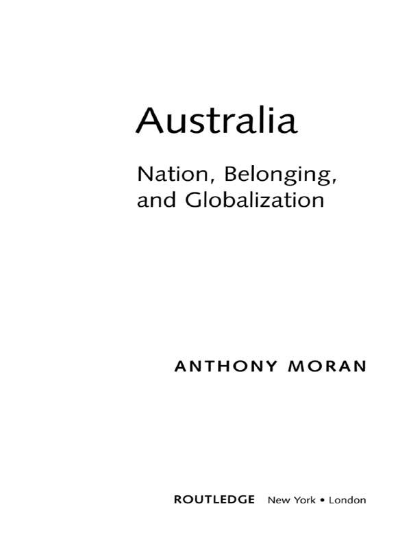 Australia by Anthony Moran