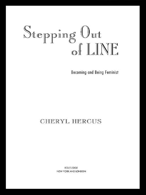 Stepping Out of Line by Cheryl Hercus