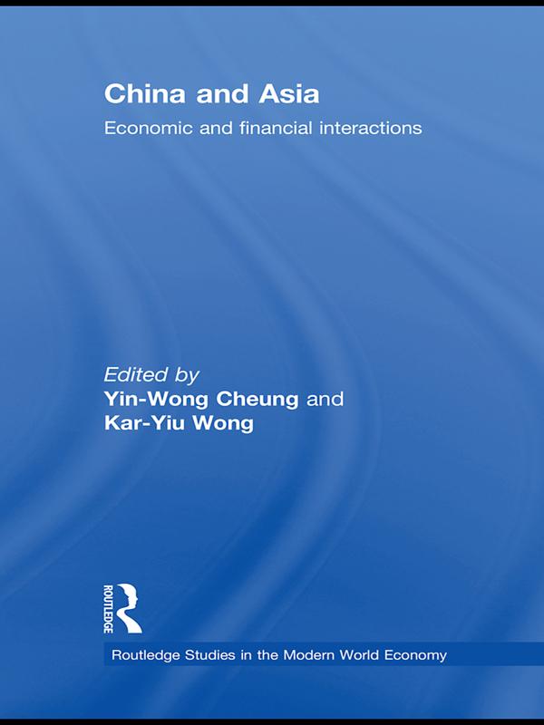 China and Asia by Kar-Yiu Wong, Yin-Wong Cheung