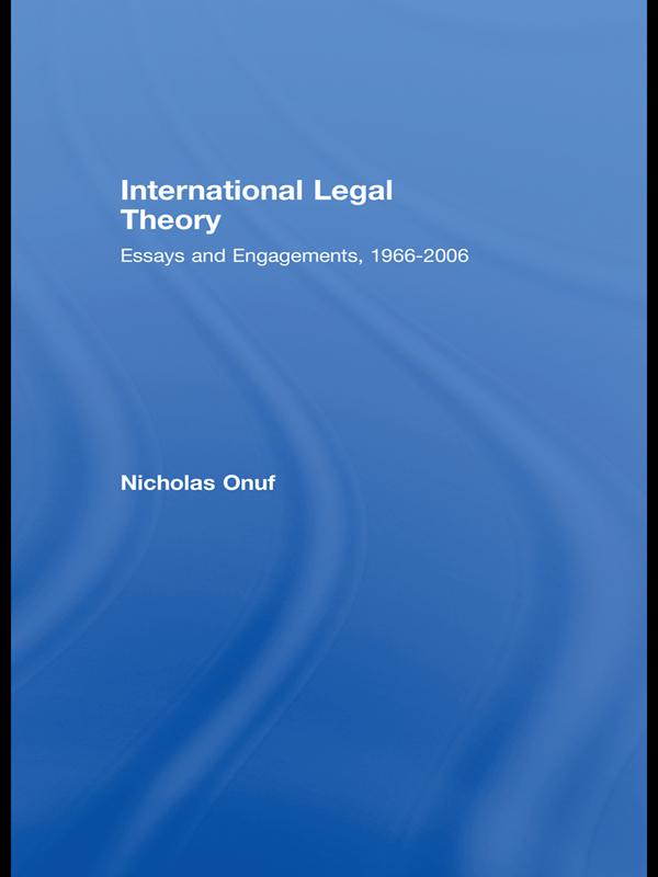 International Legal Theory by Nicholas Onuf