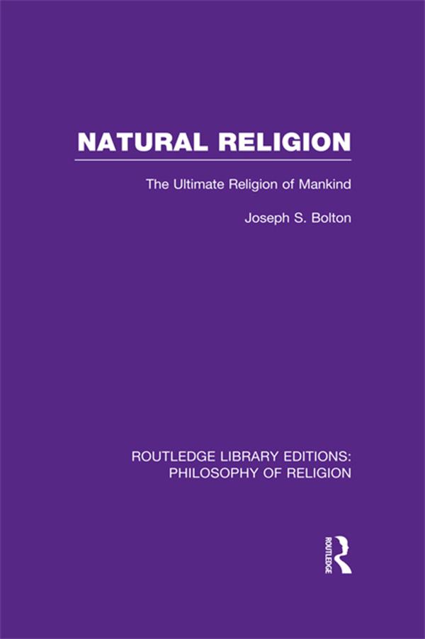 Natural Religion by Joseph Shaw Bolton
