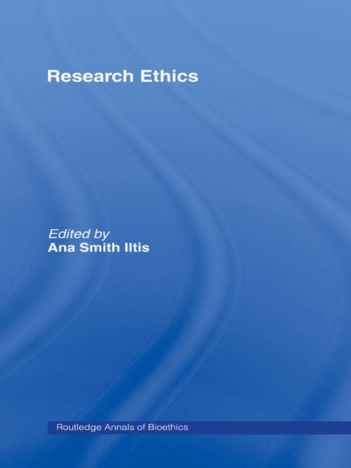 Research Ethics by Ana Smith Iltis