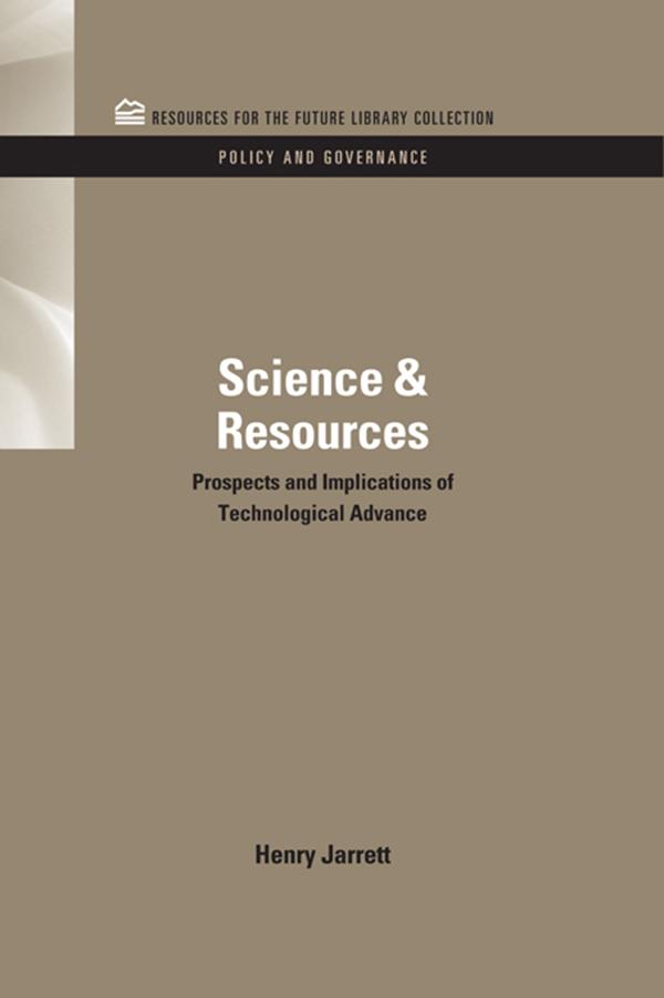 Science & Resources by Henry Jarrett