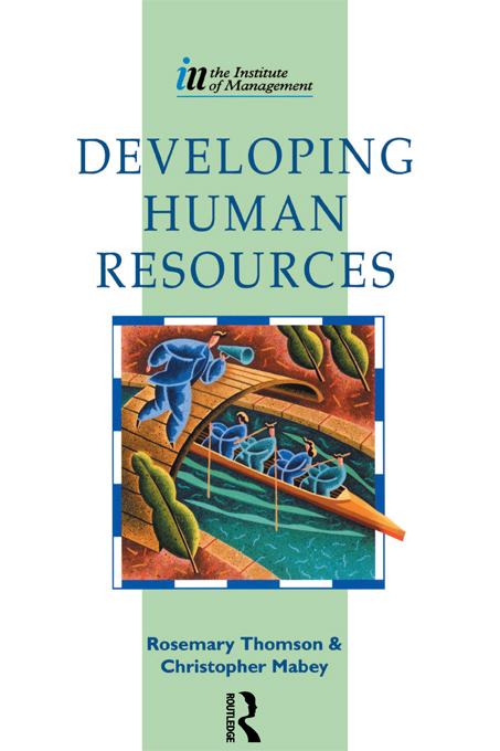 Developing Human Resources by Christopher Mabey, Rosemary Thomson