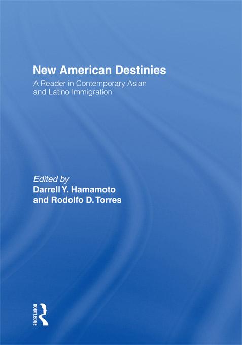 New American Destinies by Darrell Hamamoto, Rodolfo D. Torres