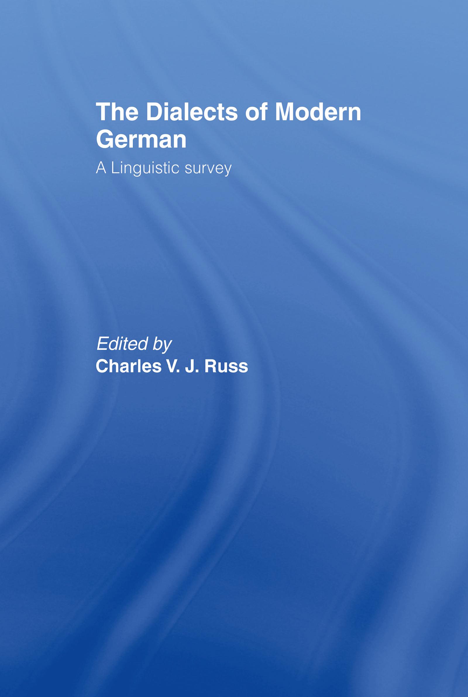The Dialects of Modern German