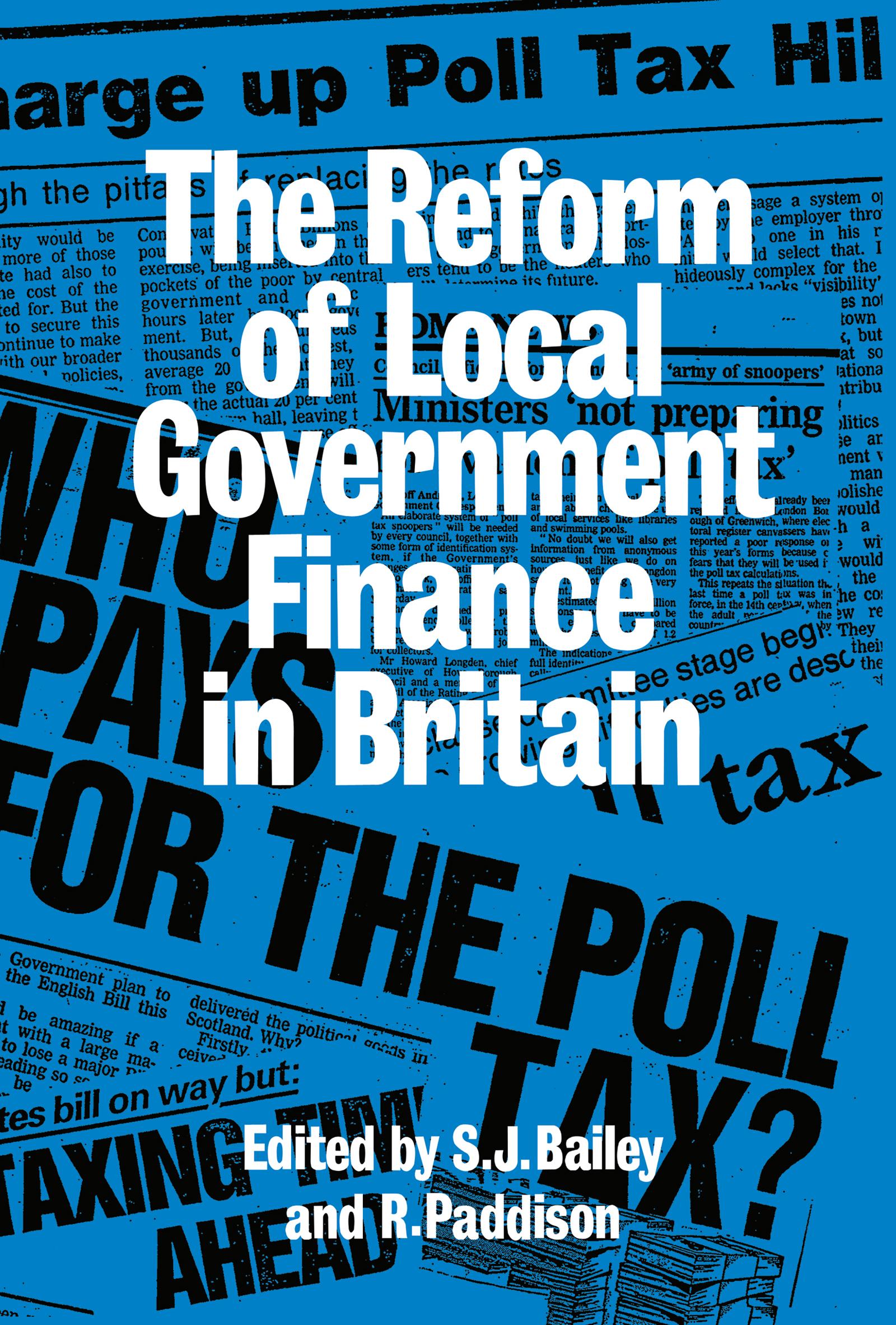 Reform of Local Government Finance in Britain