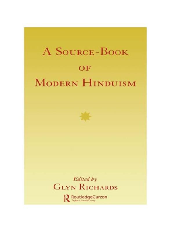 Source Book Modern Hinduism by Glyn Richards