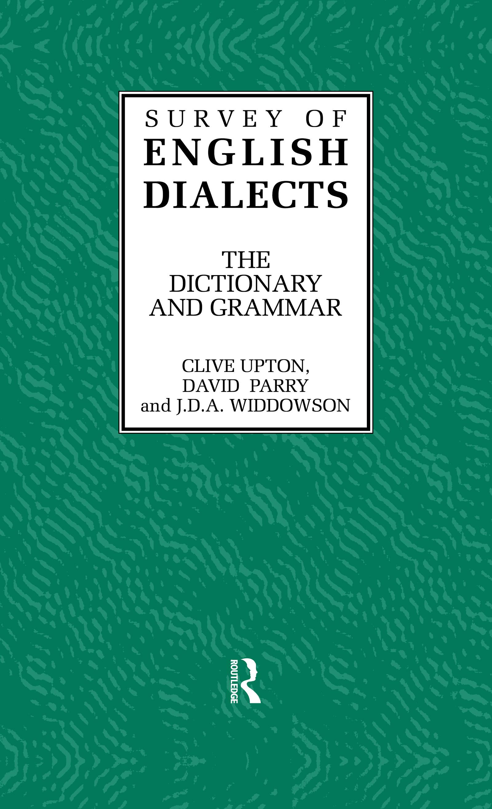 Survey of English Dialects