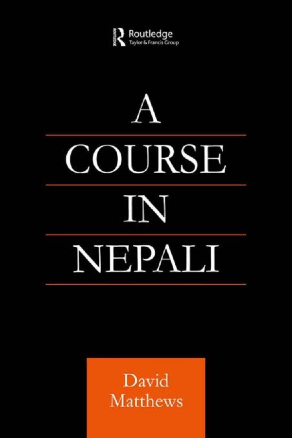 Course in Nepali by David Matthews