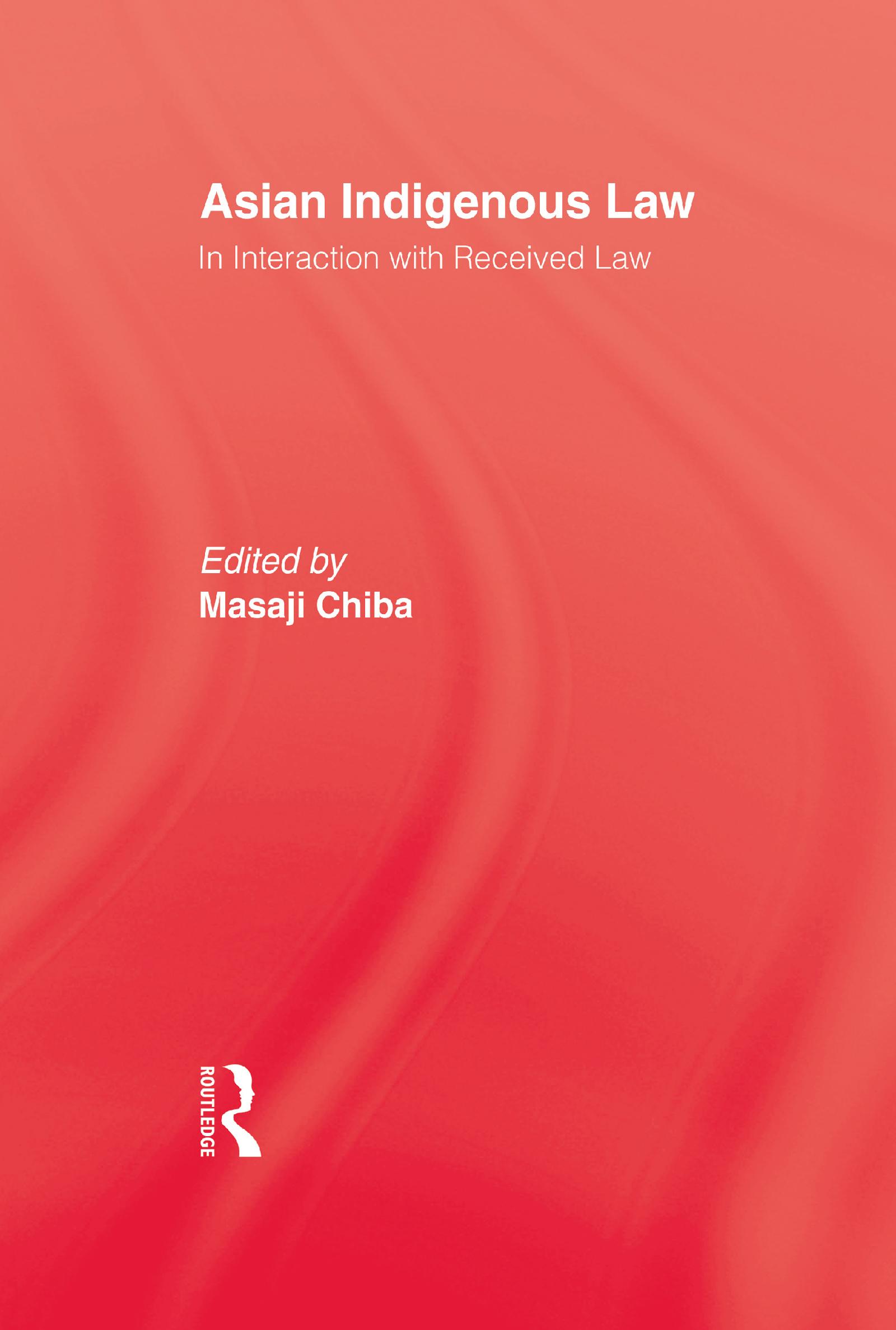 Asian Indigenous Law