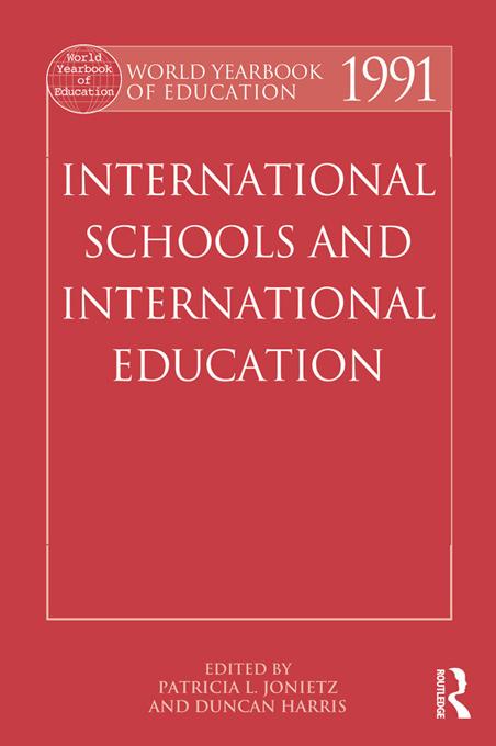 World Yearbook of Education 1991 by Duncan Harris, Patricia L. Jonietz