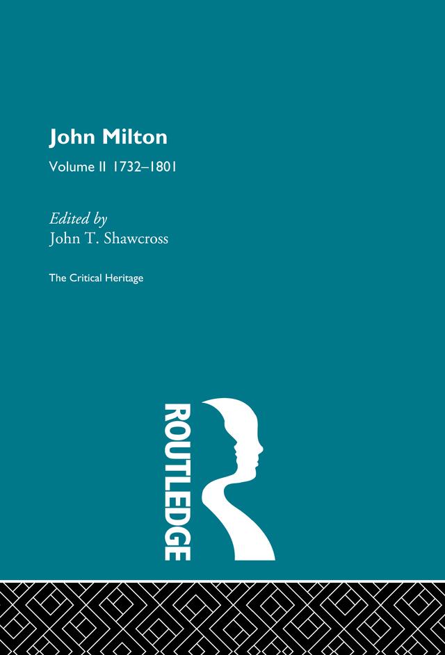 John Milton by John T. Shawcross