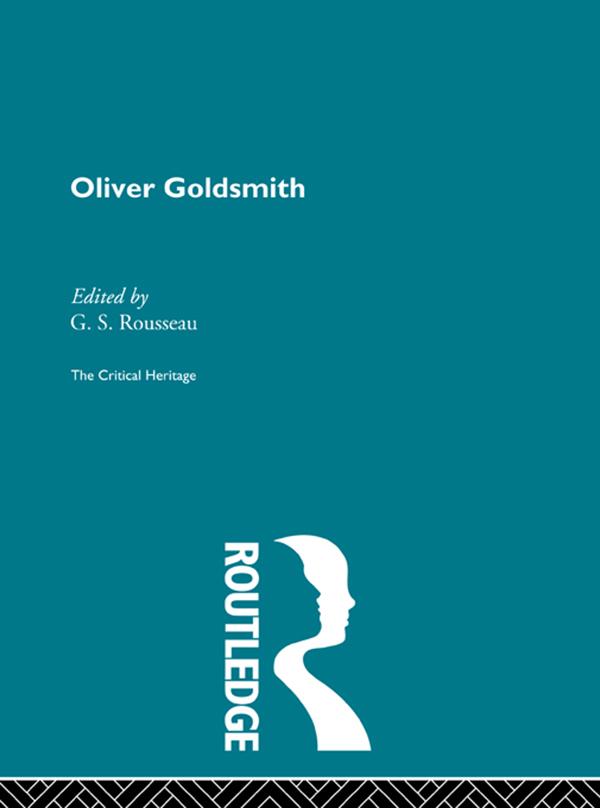 Oliver Goldsmith by G.S. Rousseau