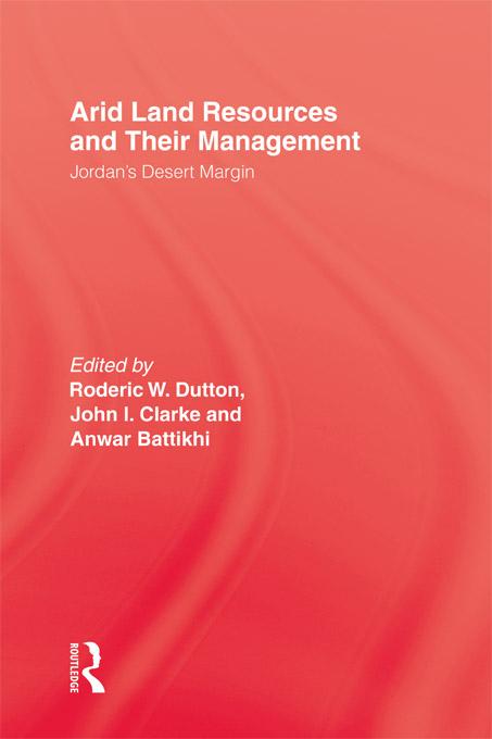 Arid Land Resources and Their Management