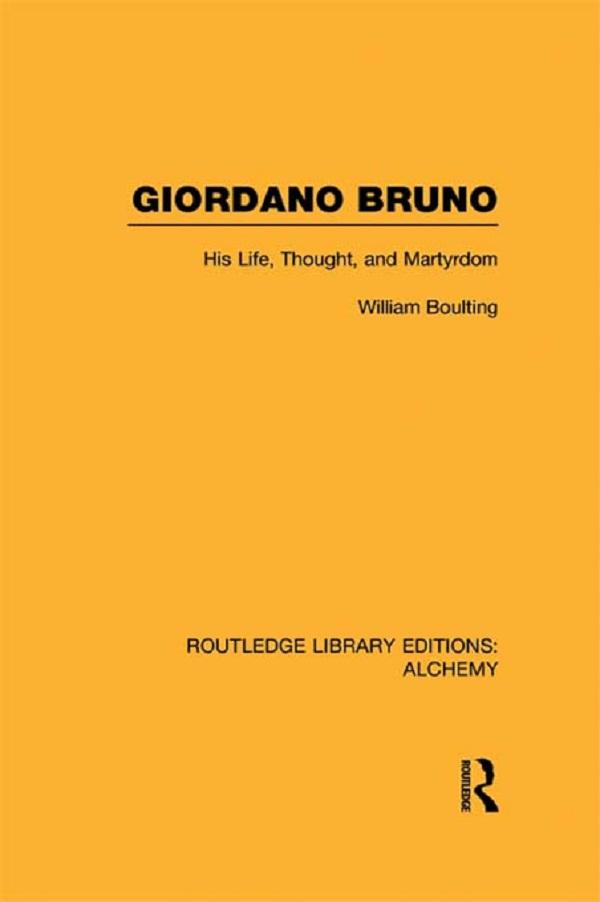 Giordano Bruno by William Boulting
