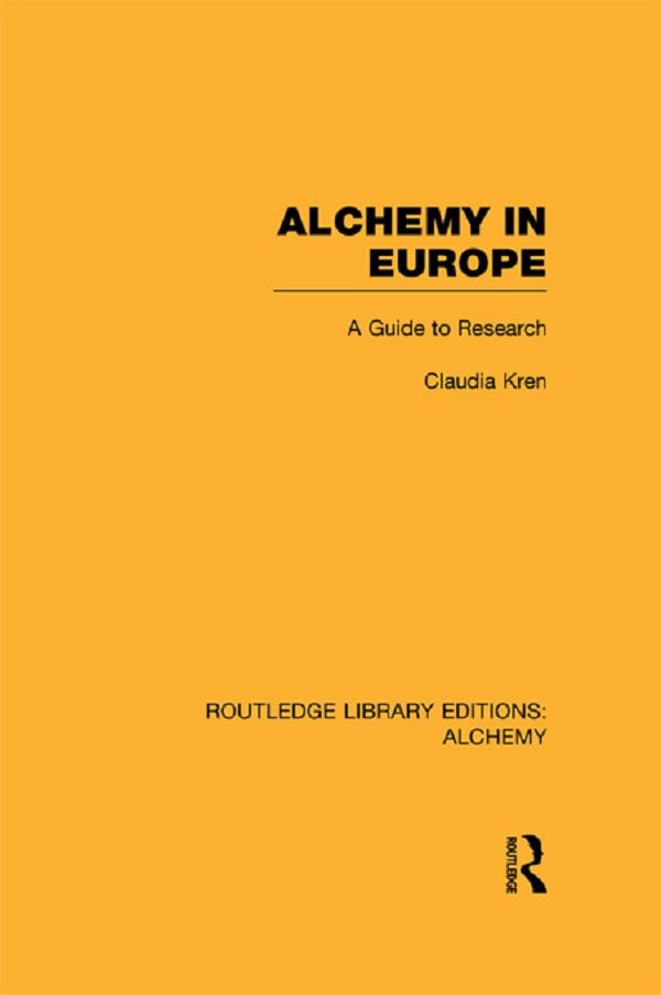 Alchemy in Europe