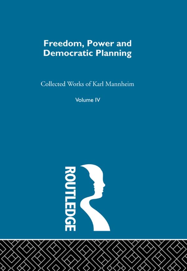 Freedom Power & Democ Plan V 4 by Karl Mannheim
