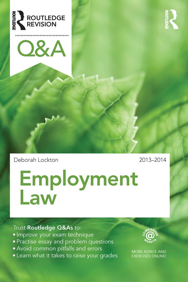 Q&A Employment Law 2013-2014 by Deborah Lockton