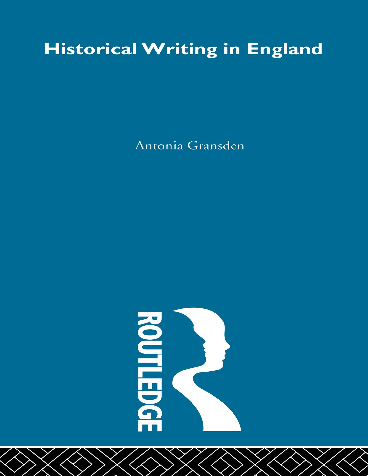 Historical Writing in England