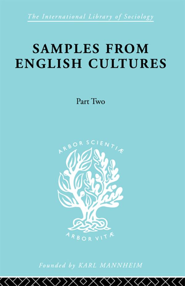 Samples from English Cultures by Josephine Klein