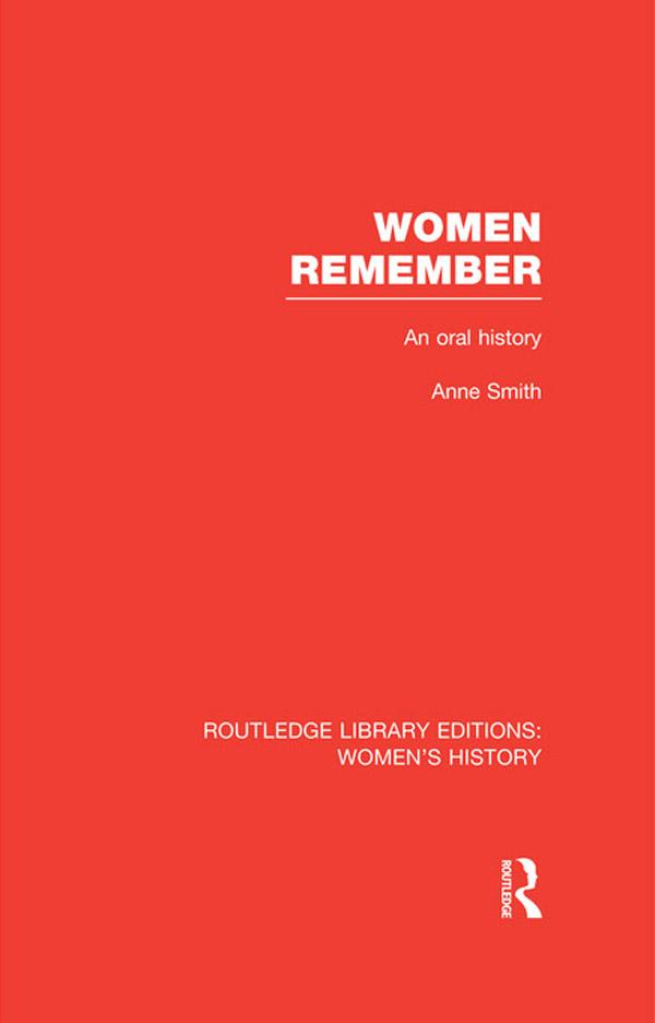 Women Remember by Anne Smith