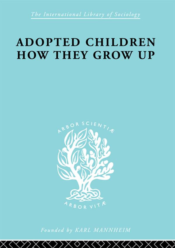 Adopted Children Ils 123 by Alexina M McWhinnie
