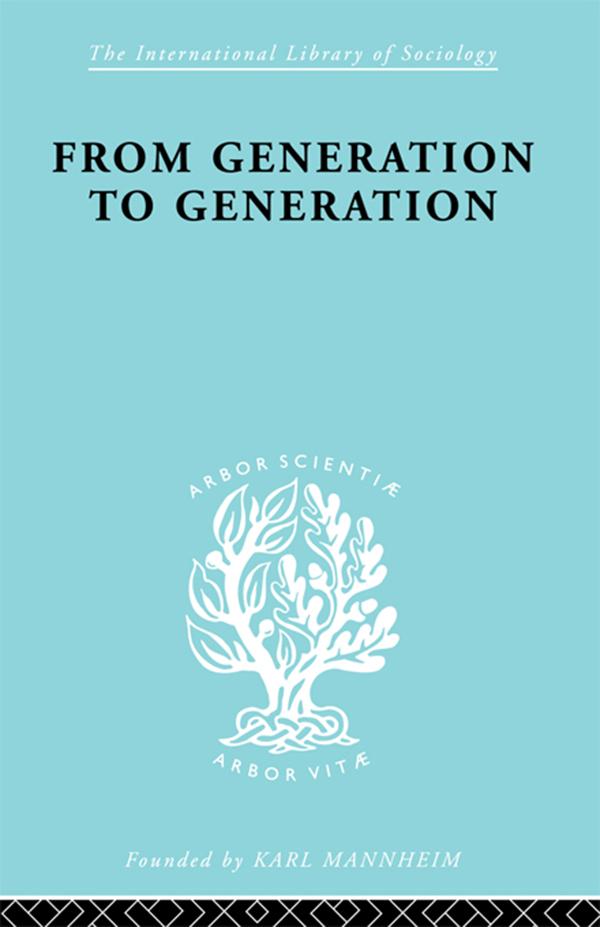 From Generation to Generation by S. N. Eisenstadt
