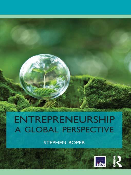 Entrepreneurship by Stephen Roper