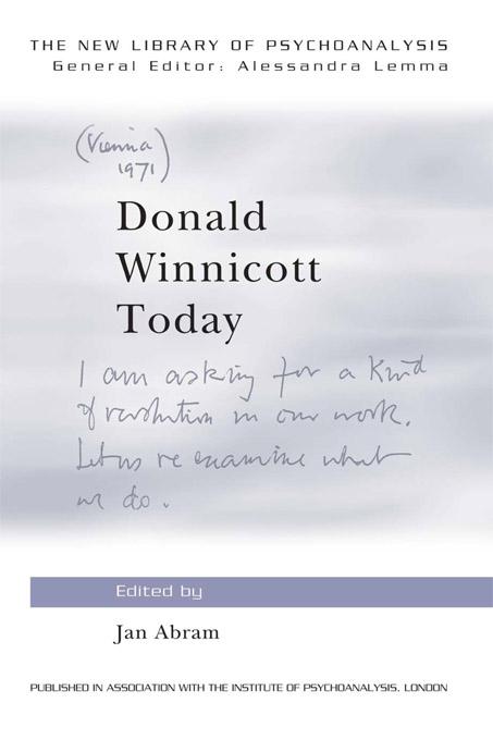 Donald Winnicott Today by Jan Abram