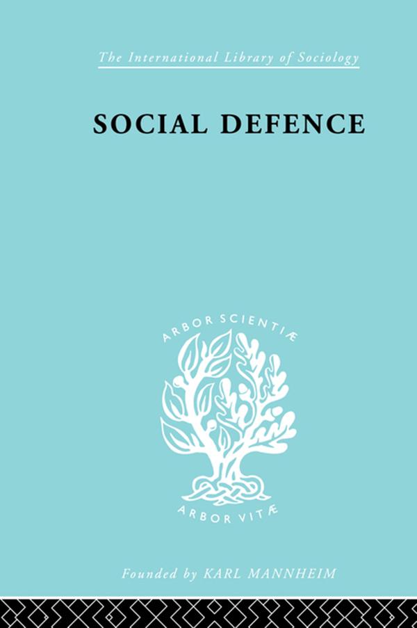 Social Defence Ils 212 by Marc Ancel