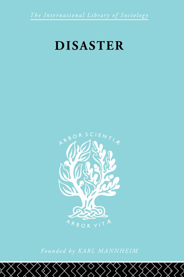 Disaster by Martha Wolfenstein