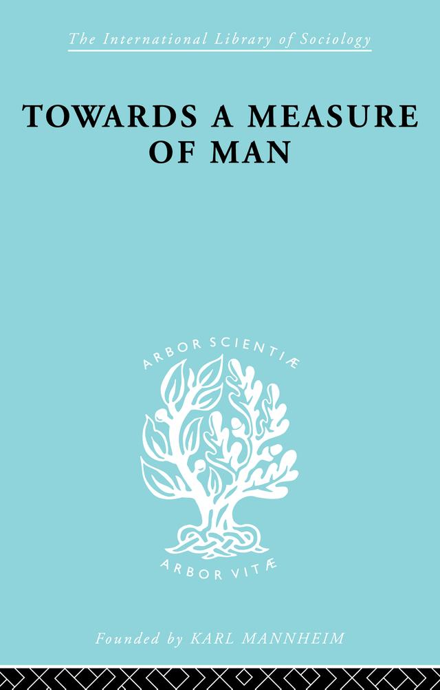 Towards a Measure of Man by Paul Halmos