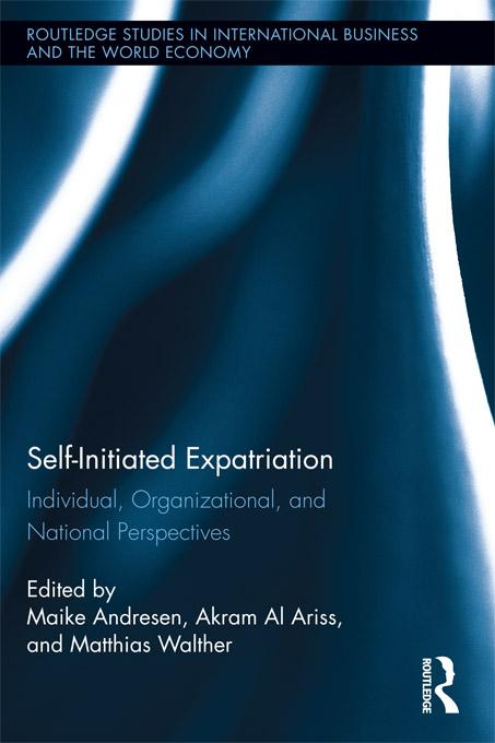 Self-Initiated Expatriation by Akram Al Ariss, Maike Andresen, Matthias Walther