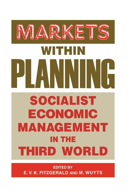 Markets within Planning by Edmund V. K. Fitzgerald