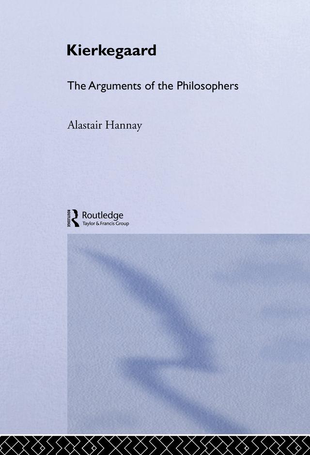 Kierkegaard by Alastair Hannay
