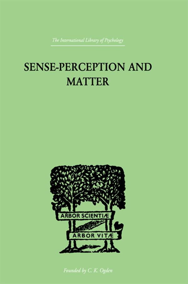 Sense-Perception And Matter by Martin Lean
