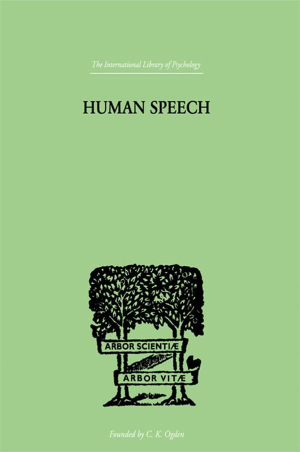 Human Speech by Richard Paget