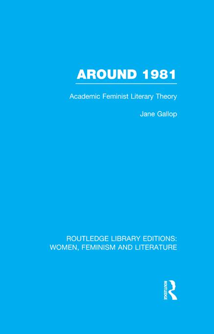 Around 1981 by Jane Gallop