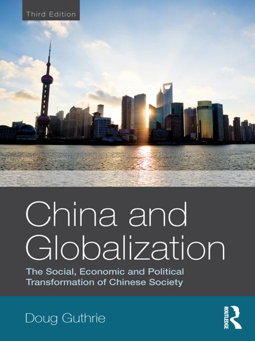 China and Globalization by Doug Guthrie