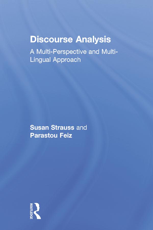 Discourse Analysis by Parastou Feiz, Susan Strauss