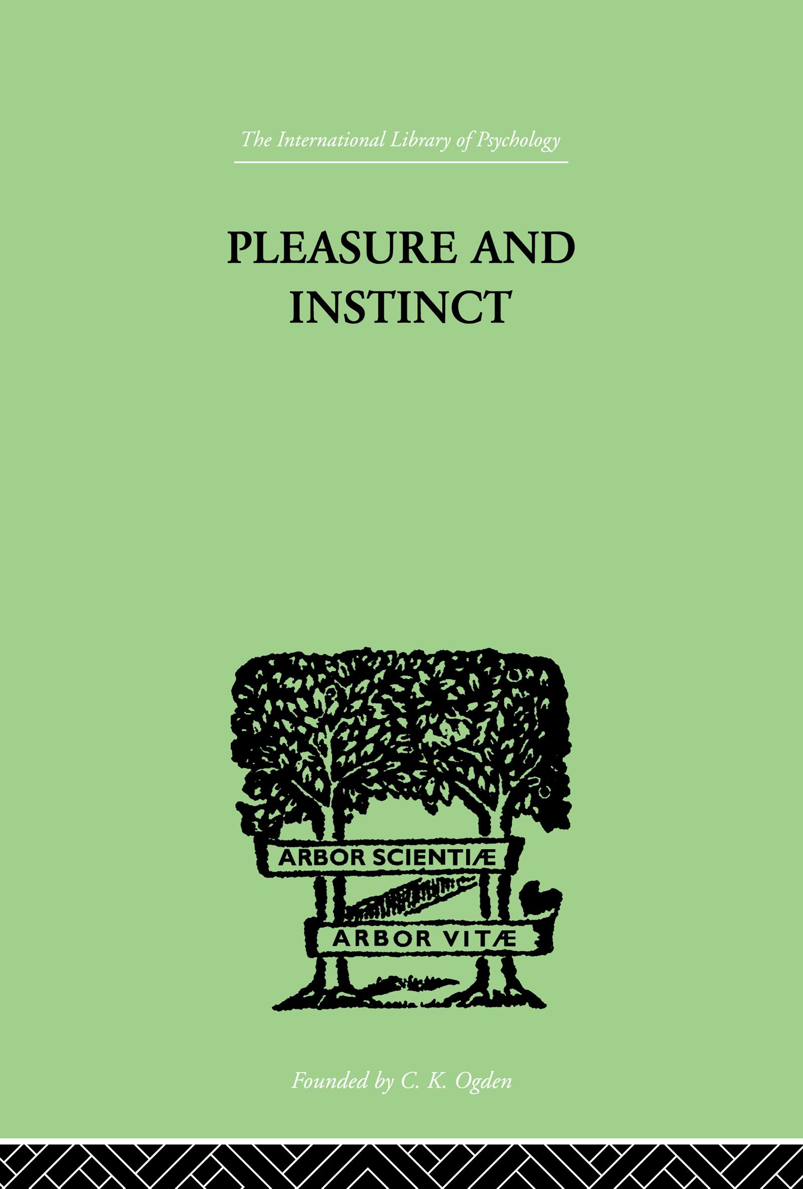 Pleasure And Instinct