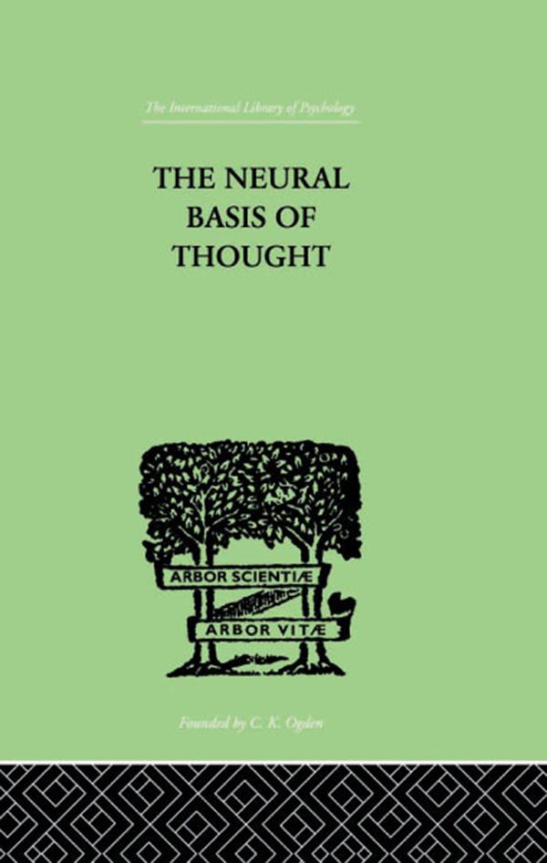 The Neural Basis Of Thought by George G &amp; Elliot Smith Campion