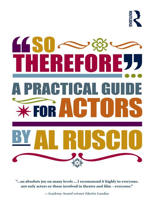 So Therefore... by Al Ruscio
